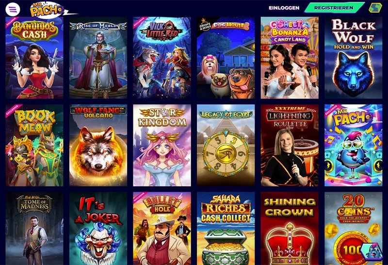 Entdecken Sie die Vielfalt bei Mr Pacho Online Casino in Deutschland
