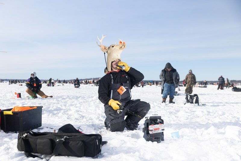 Explore ice fishing gamble game Explore ice fishing gamble game